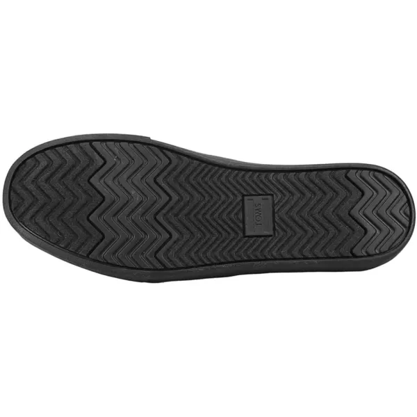 TOMS Womens Alpargata Cupsole SlipOnBlack Heritage Canvas