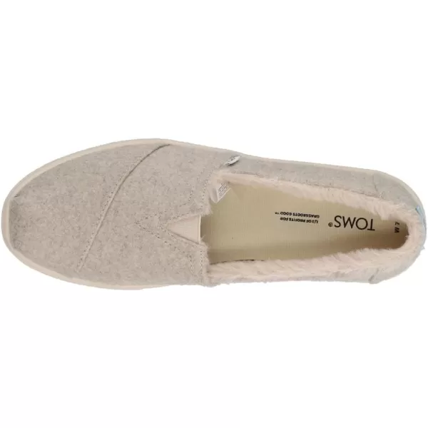 TOMS Womens Alpargata Cupsole SlipOnDark Natural