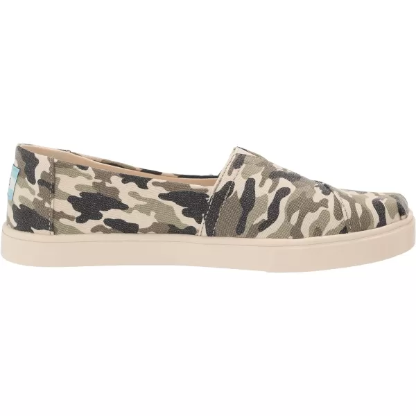 TOMS Womens Alpargata Cupsole SlipOnDirty Olive