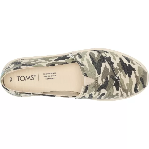 TOMS Womens Alpargata Cupsole SlipOnDirty Olive