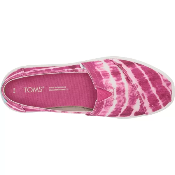 TOMS Womens Alpargata Cupsole SlipOnFuchsia Rose