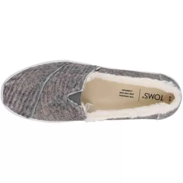 TOMS Womens Alpargata Cupsole SlipOnGrey