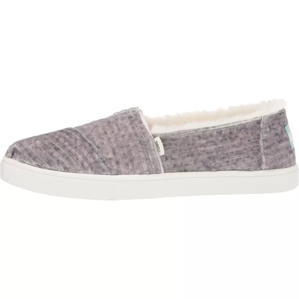 TOMS Womens Alpargata Cupsole SlipOnMid Grey