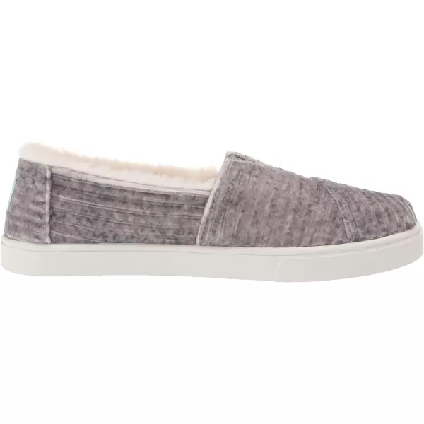 TOMS Womens Alpargata Cupsole SlipOnMid Grey