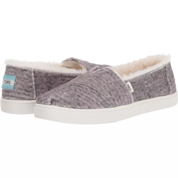 TOMS Womens Alpargata Cupsole SlipOnMid Grey