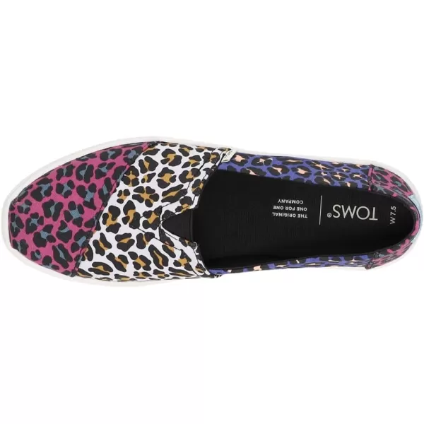 TOMS Womens Alpargata Cupsole SlipOnMulti Leopard