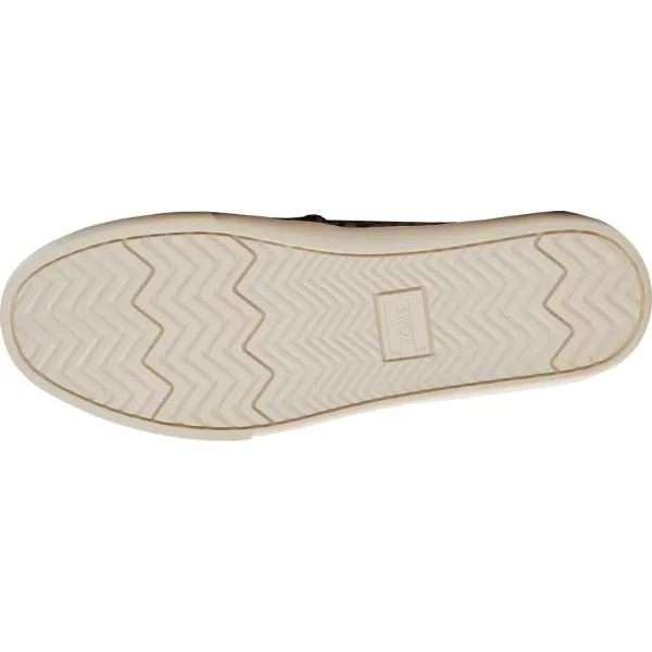 TOMS Womens Alpargata Cupsole SlipOnNatural Textured Small Leopard