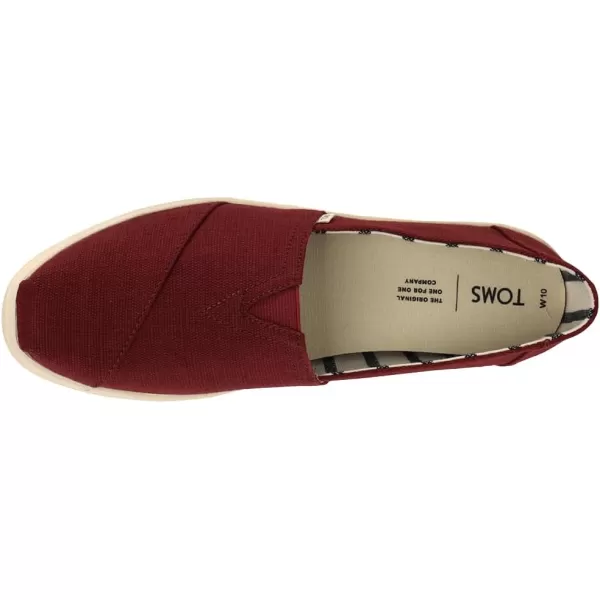 TOMS Womens Alpargata Cupsole SlipOnRaisin