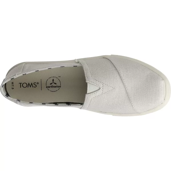 TOMS Womens Alpargata Cupsole SlipOnWarm Natural Heritage Canvas