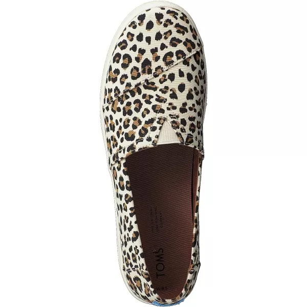 TOMS Womens Avalon Leopard Slip On Sneakers Shoes Casual  GreyBirch
