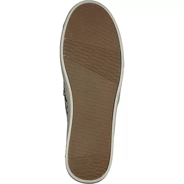 TOMS Womens Avalon Leopard Slip On Sneakers Shoes Casual  GreyBirch