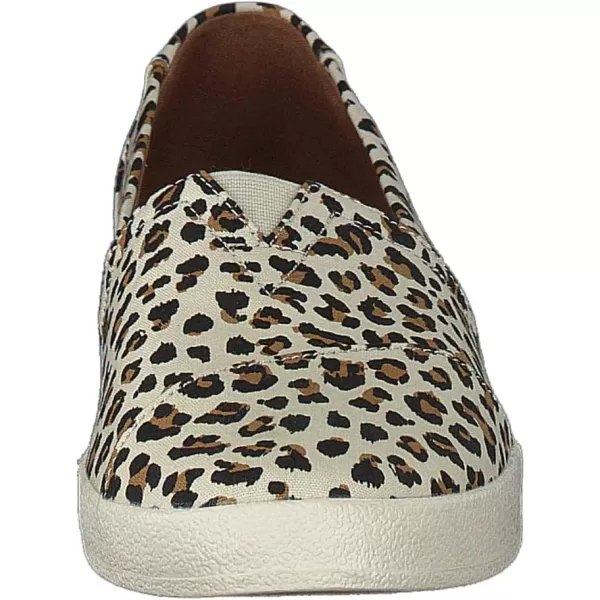 TOMS Womens Avalon Leopard Slip On Sneakers Shoes Casual  GreyBirch