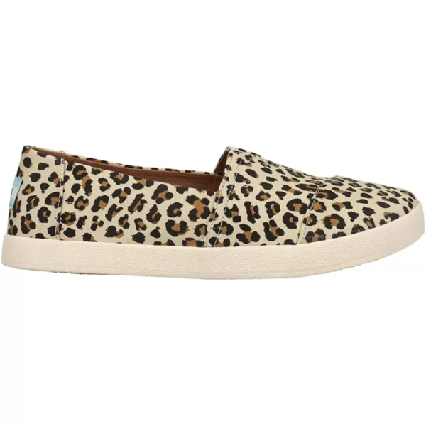 TOMS Womens Avalon Leopard Slip On Sneakers Shoes Casual  GreyBirch Leopard Print