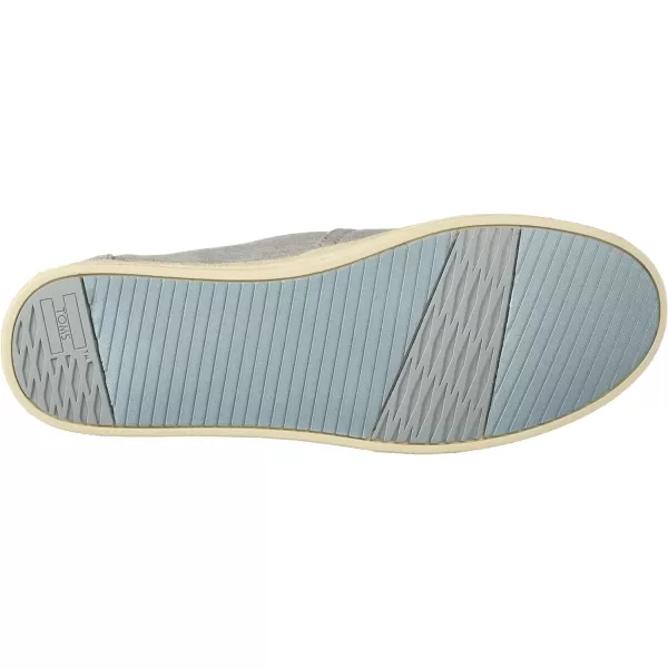 TOMS Womens Avalon Leopard Slip On Sneakers Shoes Casual  GreyDrizzle Grey Micro Crosshatch
