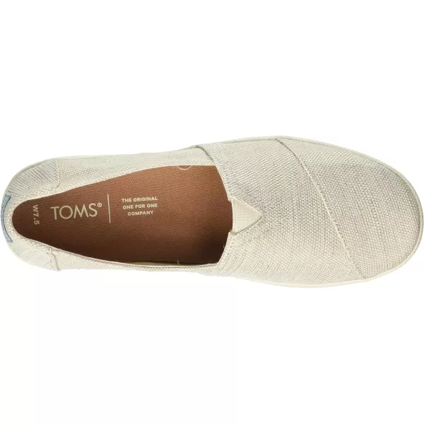 TOMS Womens Avalon Leopard Slip On Sneakers Shoes Casual  GreyNatural