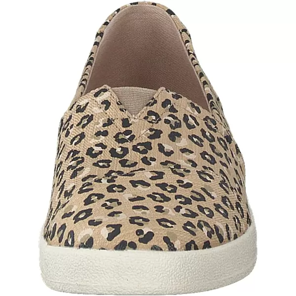 TOMS Womens Avalon Leopard Slip On Sneakers Shoes Casual  GreyNatural Textured Leopard