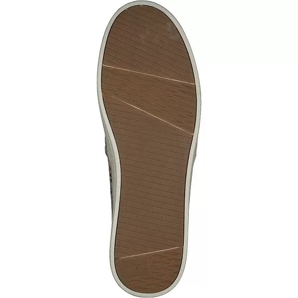 TOMS Womens Avalon Leopard Slip On Sneakers Shoes Casual  GreyNatural Textured Leopard