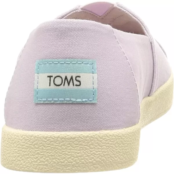 TOMS Womens Avalon Leopard Slip On Sneakers Shoes Casual  GreyPurple
