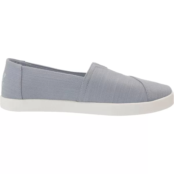 TOMS Womens Avalon Leopard Slip On Sneakers Shoes Casual  GreySky Blue