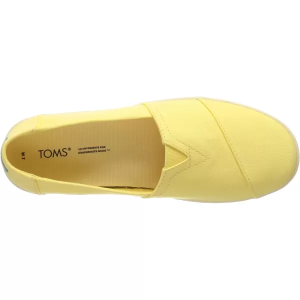 TOMS Womens Avalon Leopard Slip On Sneakers Shoes Casual  GreyYellow