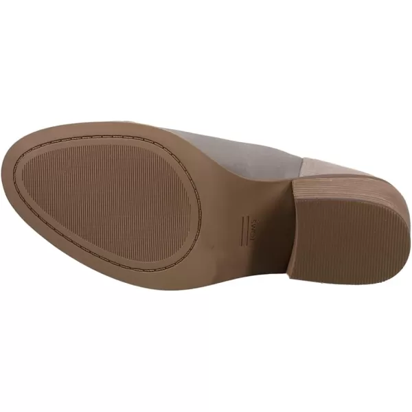 TOMS Womens Everly Pull On Casual Boots Ankle Mid Heel 23  BrownGrey