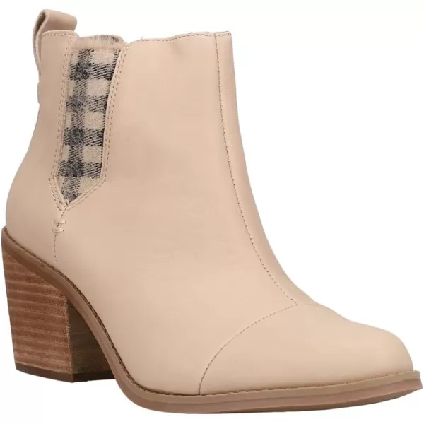 TOMS Womens Everly Pull On Casual Boots Ankle Mid Heel 23  BrownSand