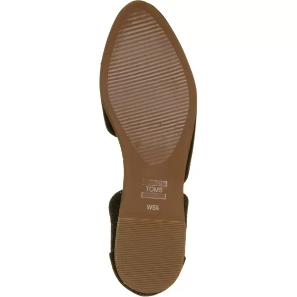 TOMS Womens Julie FlatBlack