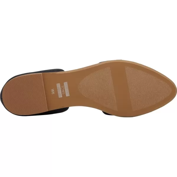 TOMS Womens Jutti DOrsay FlatBlack