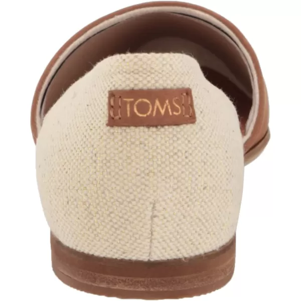 TOMS Womens Jutti DOrsay FlatBrown Sugar