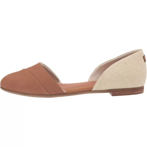TOMS Womens Jutti DOrsay FlatBrown Sugar