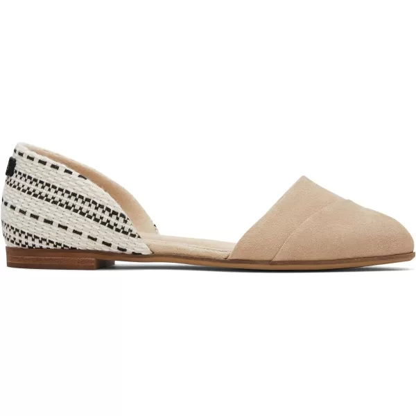 TOMS Womens Jutti DOrsay FlatOatmeal