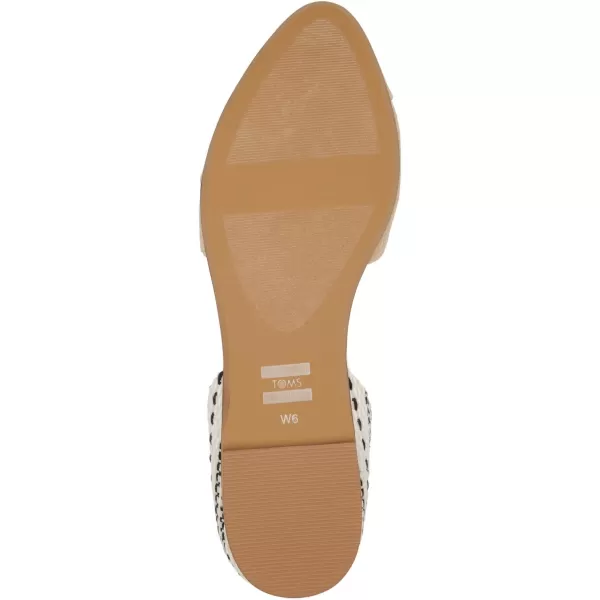 TOMS Womens Jutti DOrsay FlatOatmeal