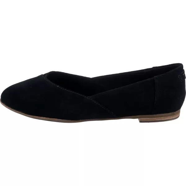 TOMS Womens Jutti Neat Slip On Flats Casual  WhiteBlack
