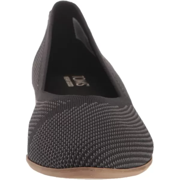 TOMS Womens Jutti Neat Slip On Flats Casual  WhiteBlack Repreve Knit