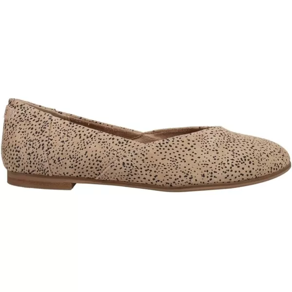 TOMS Womens Jutti Neat Slip On Flats Casual  WhiteSand