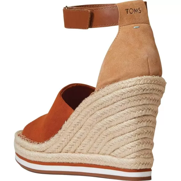 TOMS Womens Marisol SandalBrown Suede