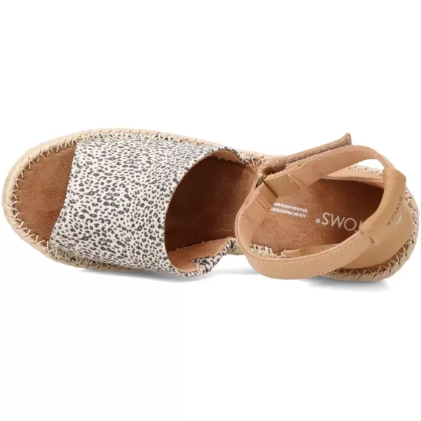 TOMS Womens Marisol SandalNatural Leopard