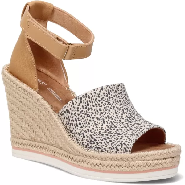 TOMS Womens Marisol SandalNatural Leopard