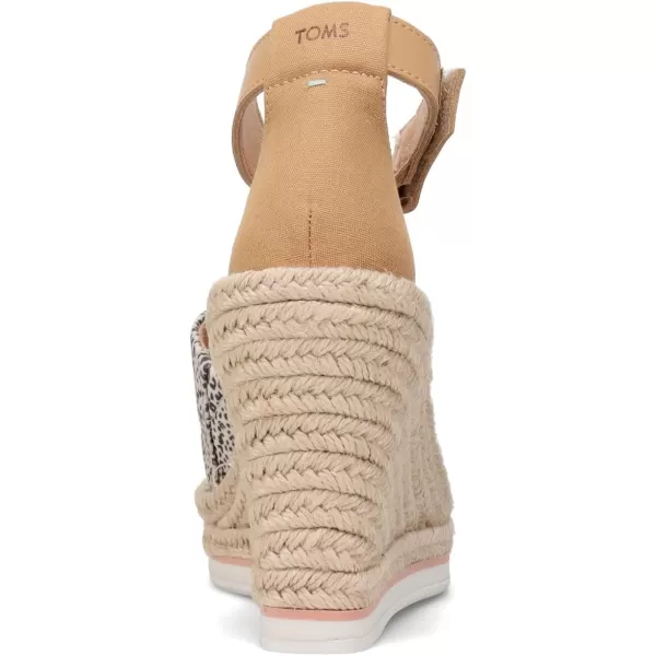 TOMS Womens Marisol SandalNatural Leopard