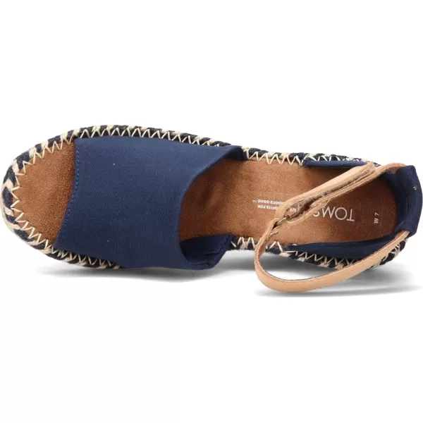 TOMS Womens Marisol SandalNavy Canvas