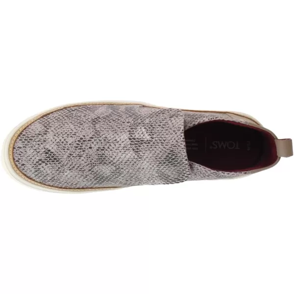 TOMS Womens Paxton SneakerCobblestone Snake Printed Suede