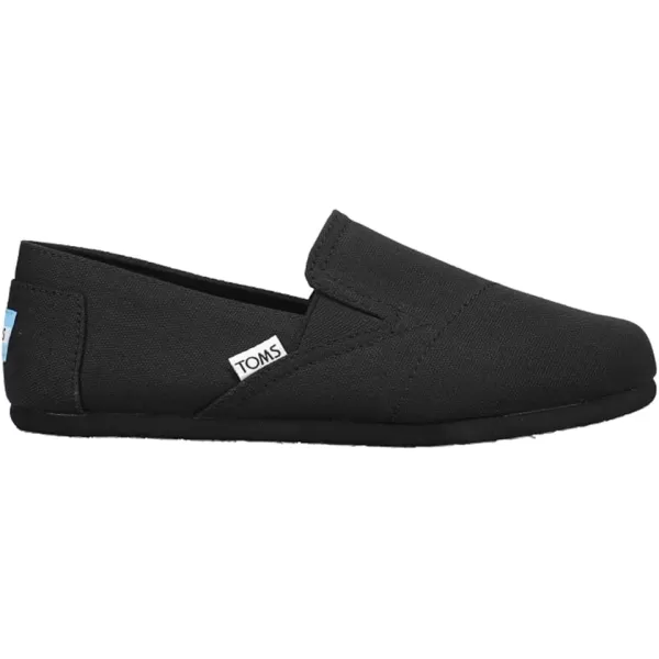 TOMS Womens Redondo Slip On Flats Casual  RedBlack