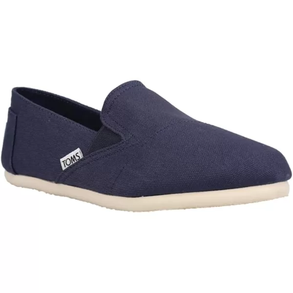 TOMS Womens Redondo Slip On Flats Casual  RedBlue