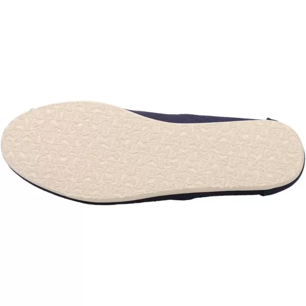 TOMS Womens Redondo Slip On Flats Casual  RedBlue