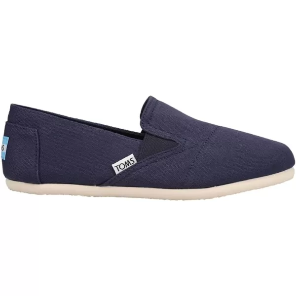 TOMS Womens Redondo Slip On Flats Casual  RedBlue
