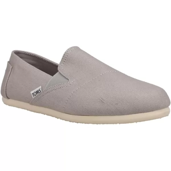 TOMS Womens Redondo Slip On Flats Casual  RedGrey