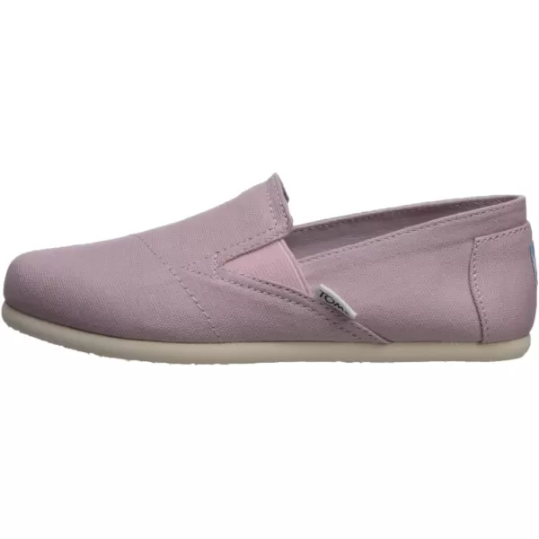 TOMS Womens Redondo Slip On Flats Casual  RedLilac