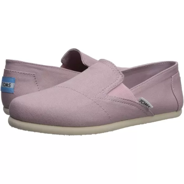 TOMS Womens Redondo Slip On Flats Casual  RedLilac