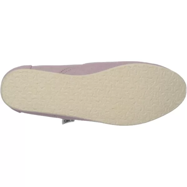 TOMS Womens Redondo Slip On Flats Casual  RedLilac