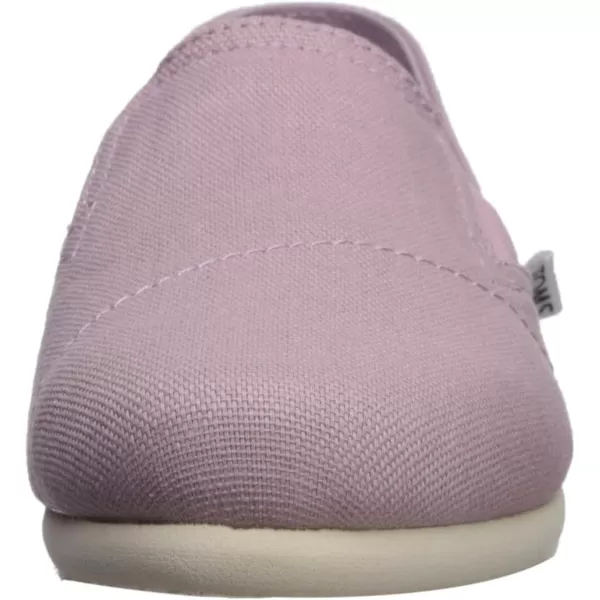 TOMS Womens Redondo Slip On Flats Casual  RedLilac